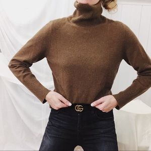 White + Warren/ cashmere turtleneck boxy knit